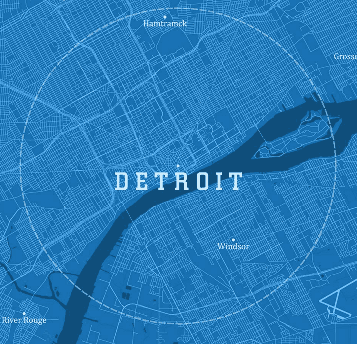 Detroit Map